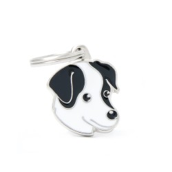 Medaglietta cane Jack Russel Bianco e Nero - Prodotto