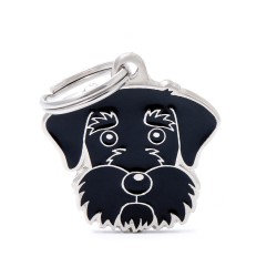 Medaglietta cane Schnauzer Nero - Prodotto
