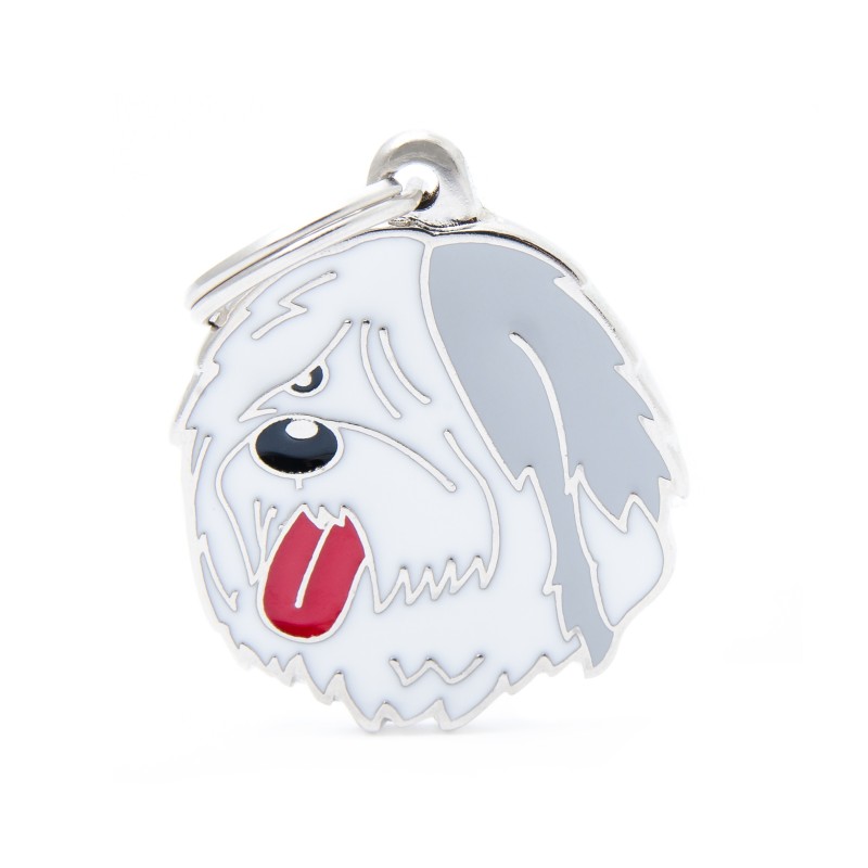 Medaglietta cane Bobtail - Prodotto