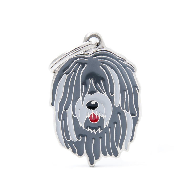 Medaglietta cane Pastore Bergamasco - Prodotto
