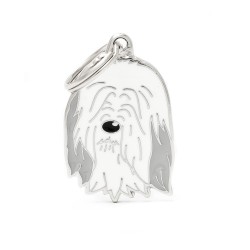 Medaglietta cane Bearded Collie - Prodotto