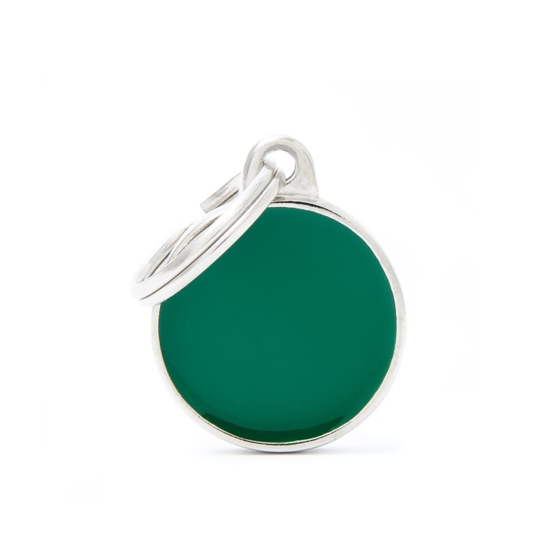 Medaglietta Cerchio Piccolo Verde - Prodotto