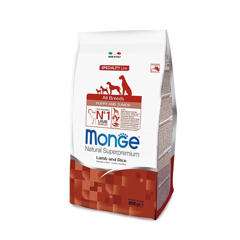 Monge All Breeds Puppy & Junior Agnello e Riso