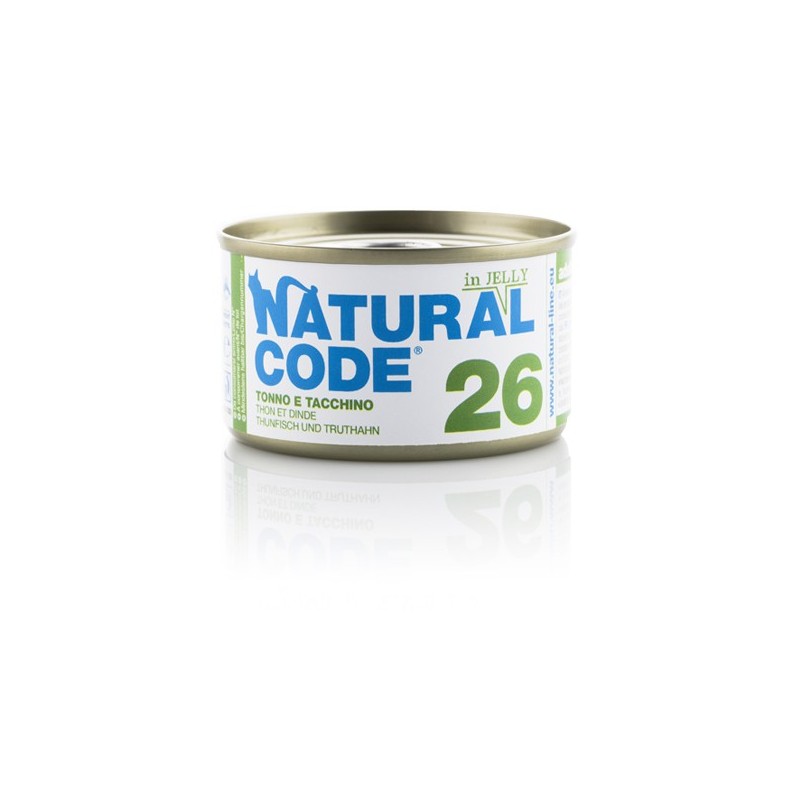 Natural Code 26 Tonno e Tacchino 85gr
