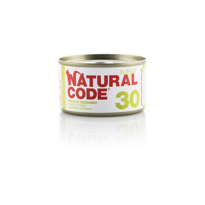 Natural Code 30 Pollo e Tacchino 85 gr