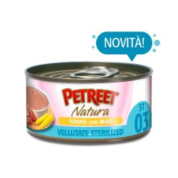 Petreet Le Vellutate Sterilized Tonno con Mais 70 gr
