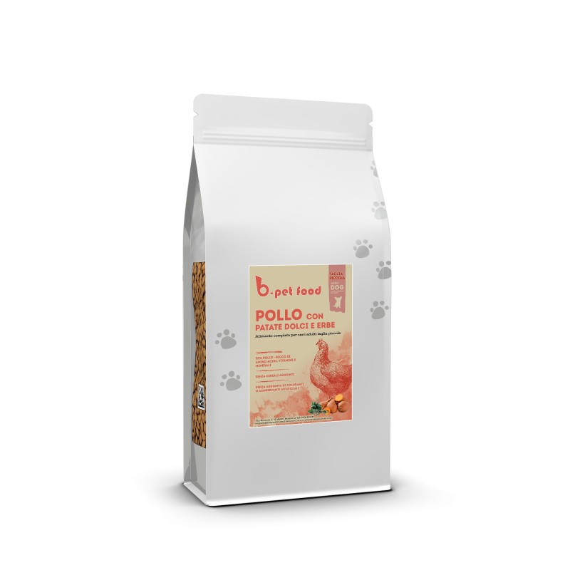 Adult Mini Pollo fresco con patata dolce ed erbe