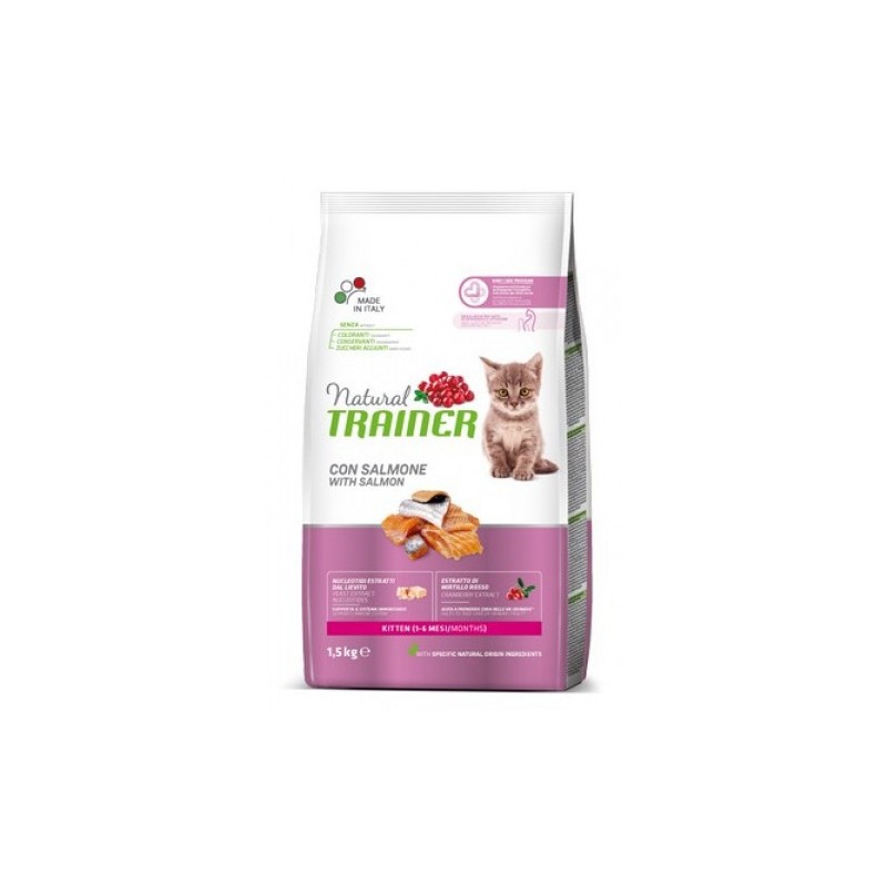 Trainer Natural Kitten con salmone