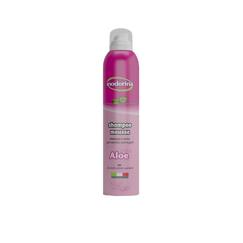 Shampoo mousse aloe inodorina