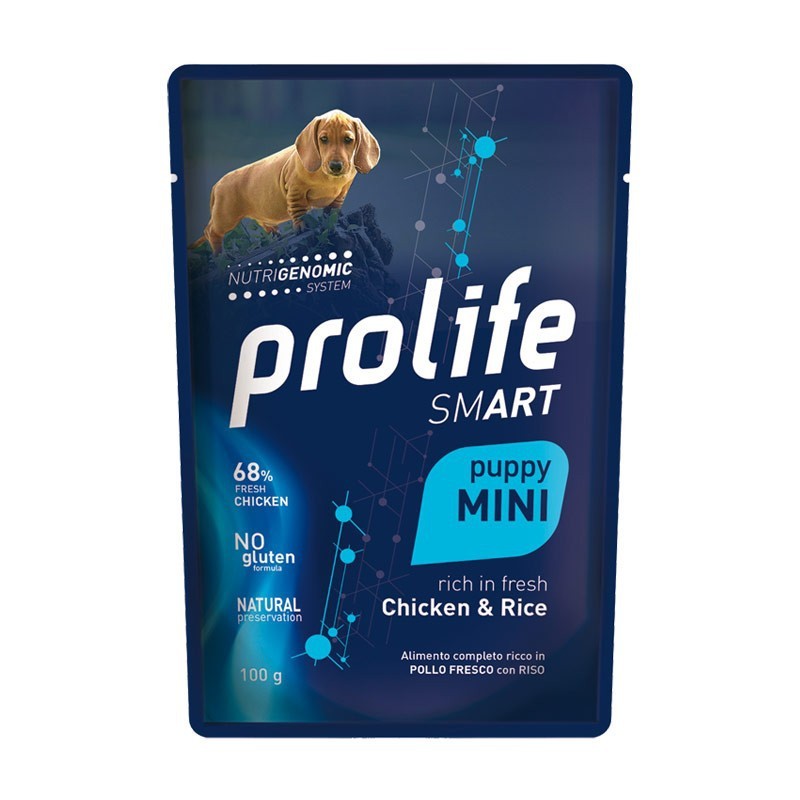 Smart Puppy Chicken & Rice - Mini 100 gr