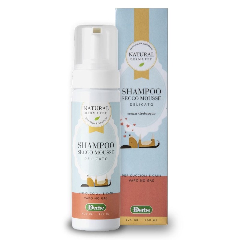 Shampoo secco mousse del cucc
