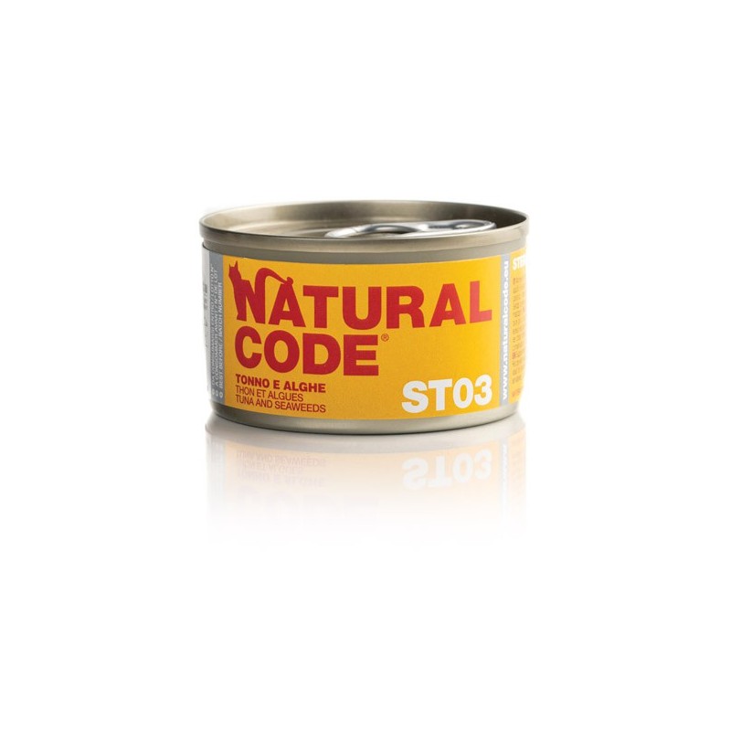 Natural Code ST03 Tonno e Alghe 85 gr