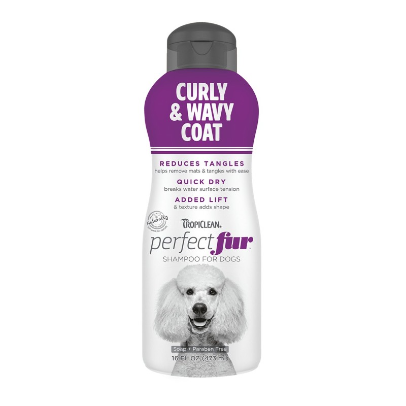 Tropiclean curly & wavy coat