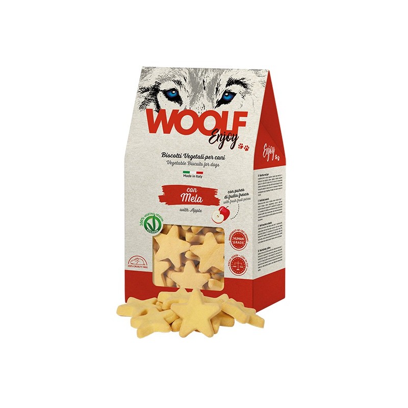 Woolf Biscotti con mela 400 gr
