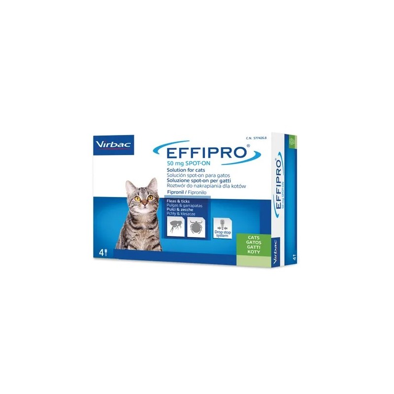 Effipro duo*4pip 1-6kg gatti