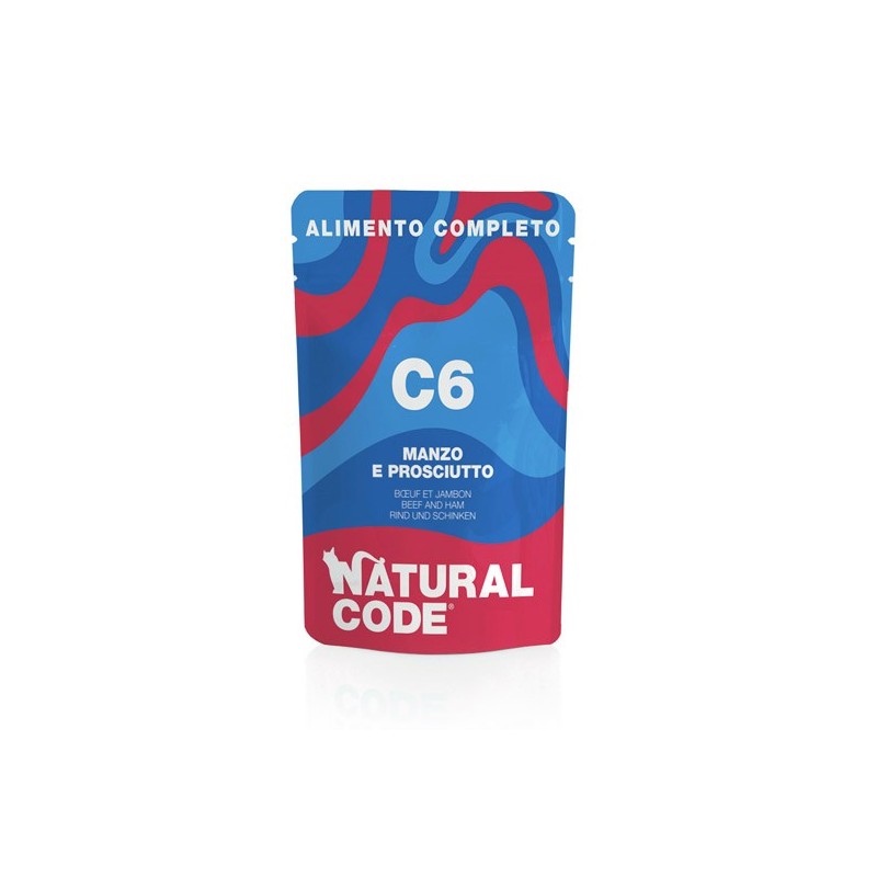 C6 Manzo e Prosciutto 70 gr