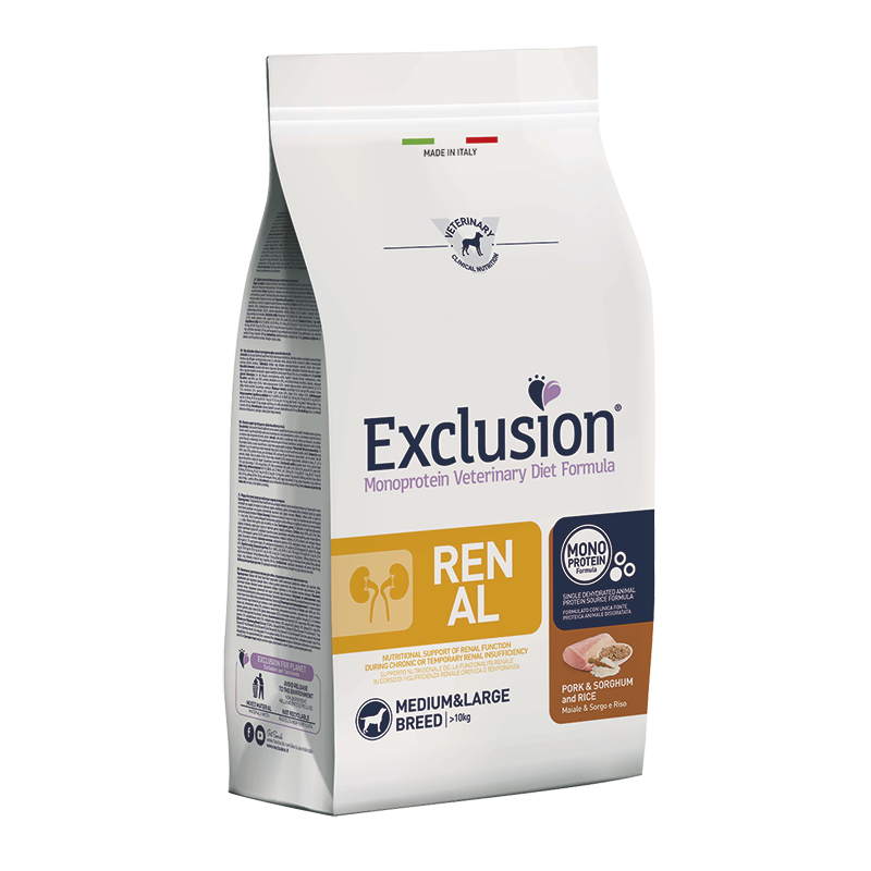 Exclusion Diet Renal Medium&Large Breed 12 kg