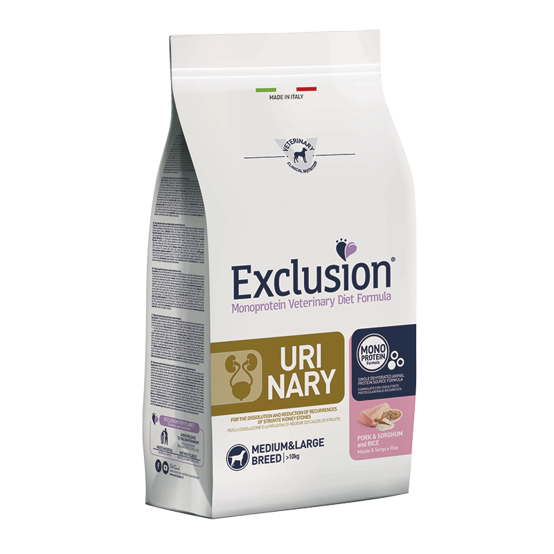 Exclusion Diet Urinary Medium&Large Breed 2 kg