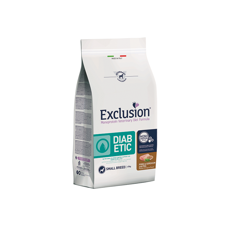 Exclusion Diet Diabetic Pork & Sorghum Small Breed 2 kg
