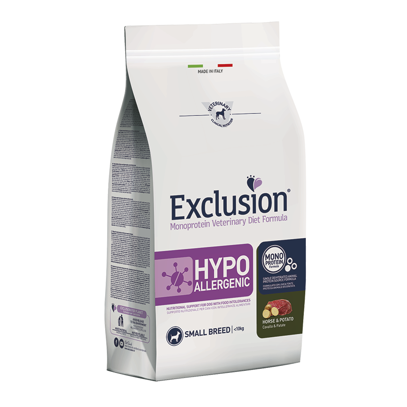 Exclusion Diet Hypoallergenic Horse and Potato Small Breed 2 kg