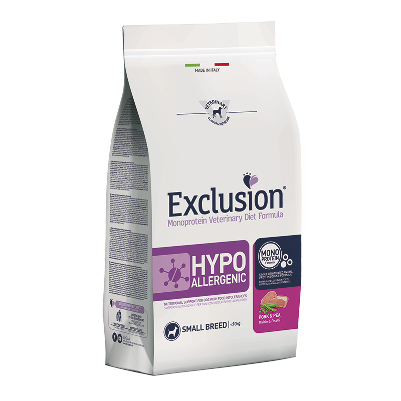Exclusion Diet Hypoallergenic Pork and Pea Small Breed 2 kg