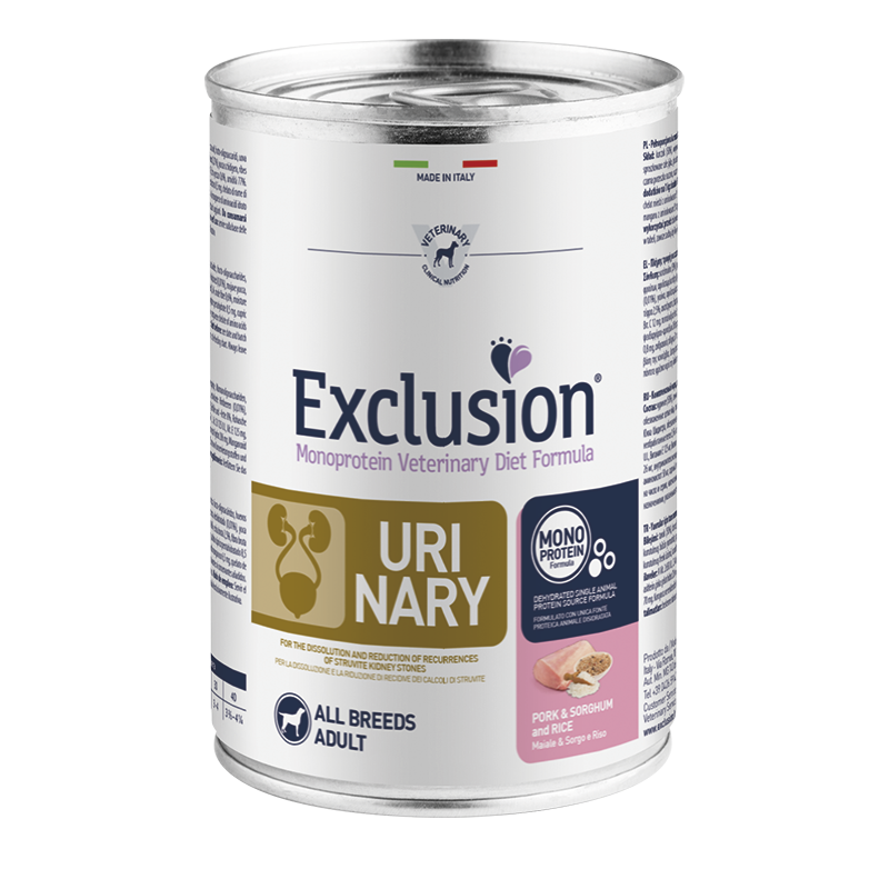 Exclusion Diet Urinary Pork & Sorghum All Breeds 400 gr