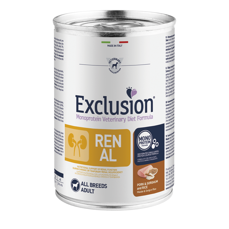 Exclusion Diet Renal Pork & Sorghum 400 gr
