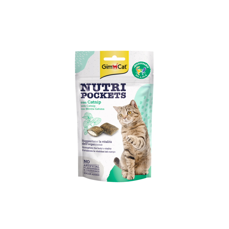 GimCat Nutri Pockets Erba Gatta 60 gr
