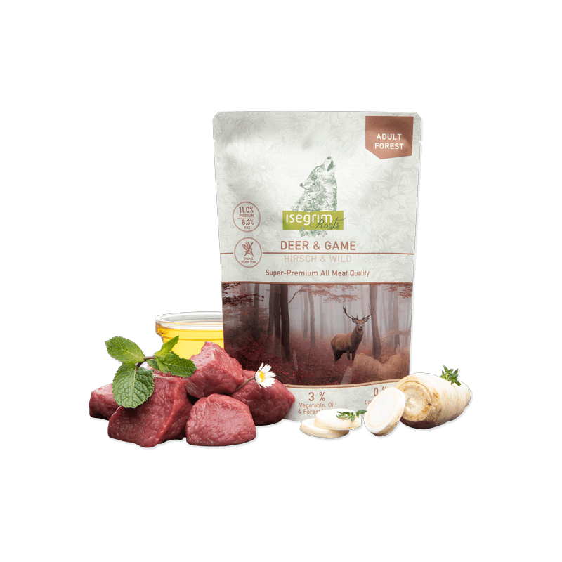 Isegrim Cervo e selvaggina 410 gr