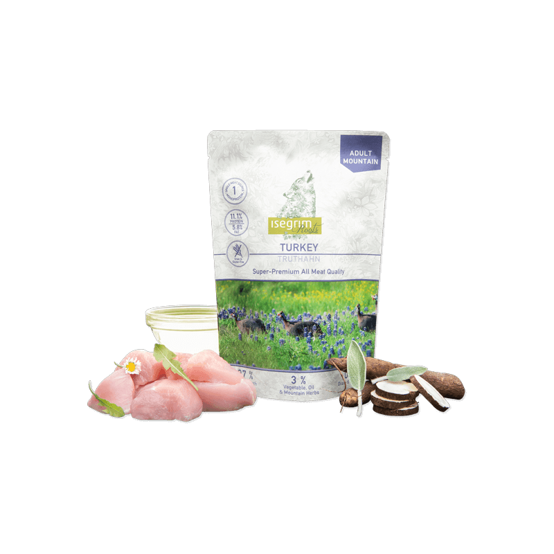 Isegrim Tacchino busta 410 gr