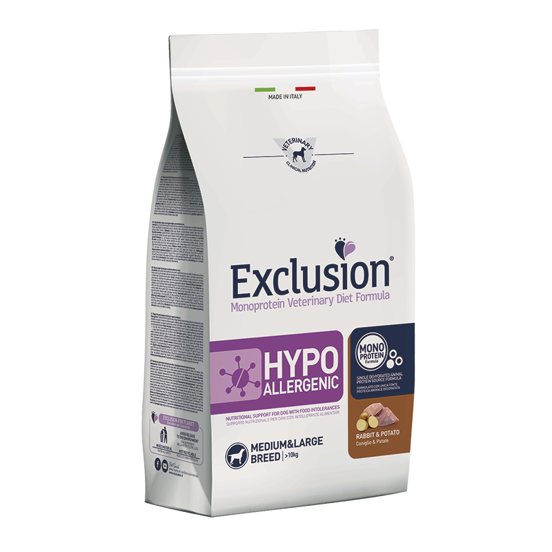 Exclusion Diet Hypoallergenic Rabbit and Potato Medium&Large Breed 2 kg