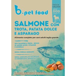 Adult Salmone con trota, patate dolci e asparagi 2 kg