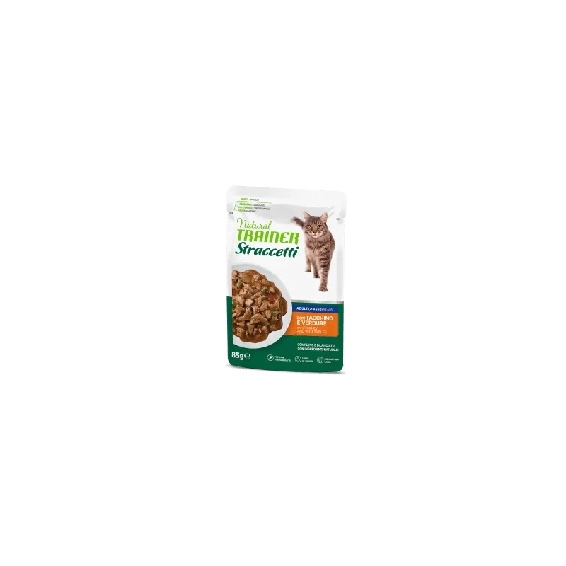 Natural Trainer Straccetti di Tacchino e verdure 85 gr
