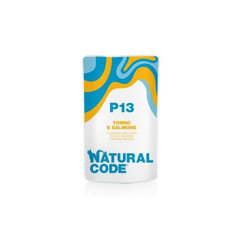 Natural Code P13 Tonno e Salmone 70 gr