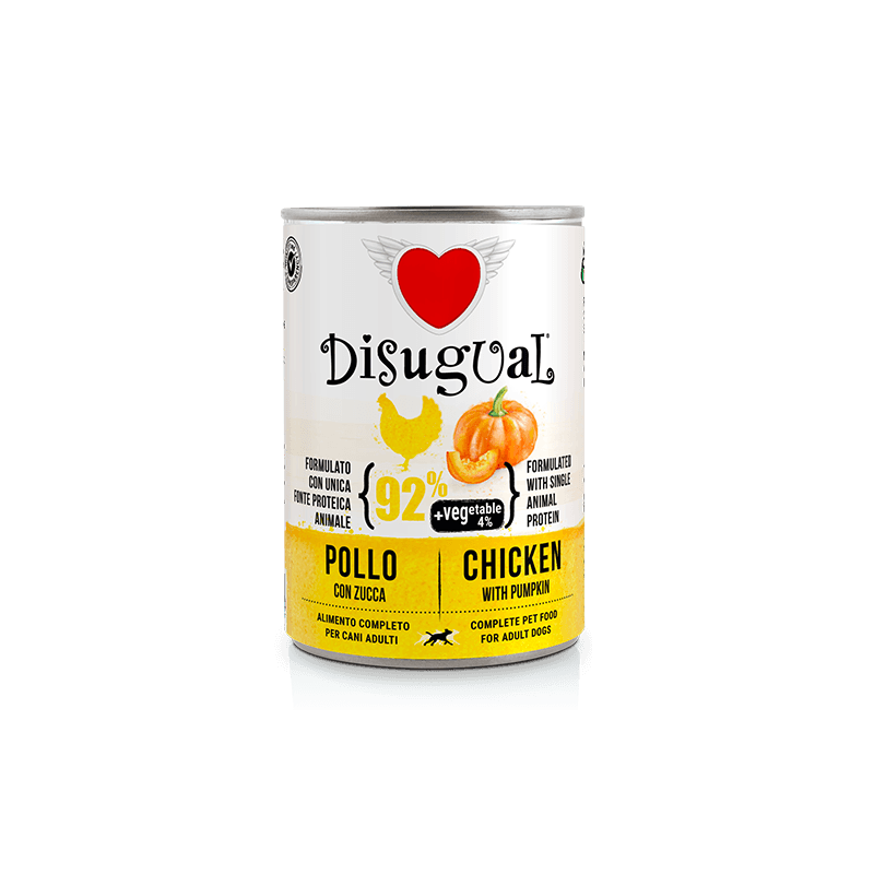 Disugual Vegetable Pollo e Zucca 400 gr