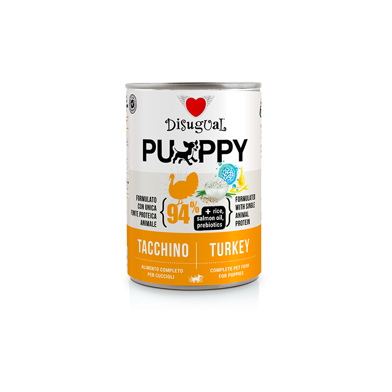 Disugual Puppy Tacchino 400 gr