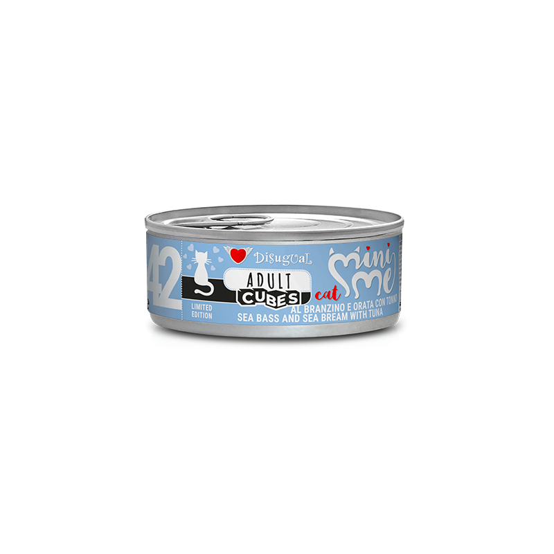 Mini Me 42 - Cubes Branzino e Orata con Tonno 85 gr