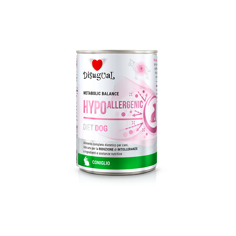 Disugual Hypoallergenic Coniglio 400 gr