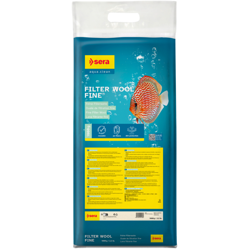 Sera Filter Wool Fine 1000 gr