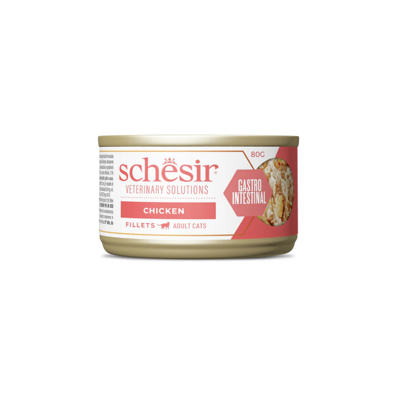 Schesir Veterinary Solution Gastro Intestinal Filetti al Pollo 80 gr