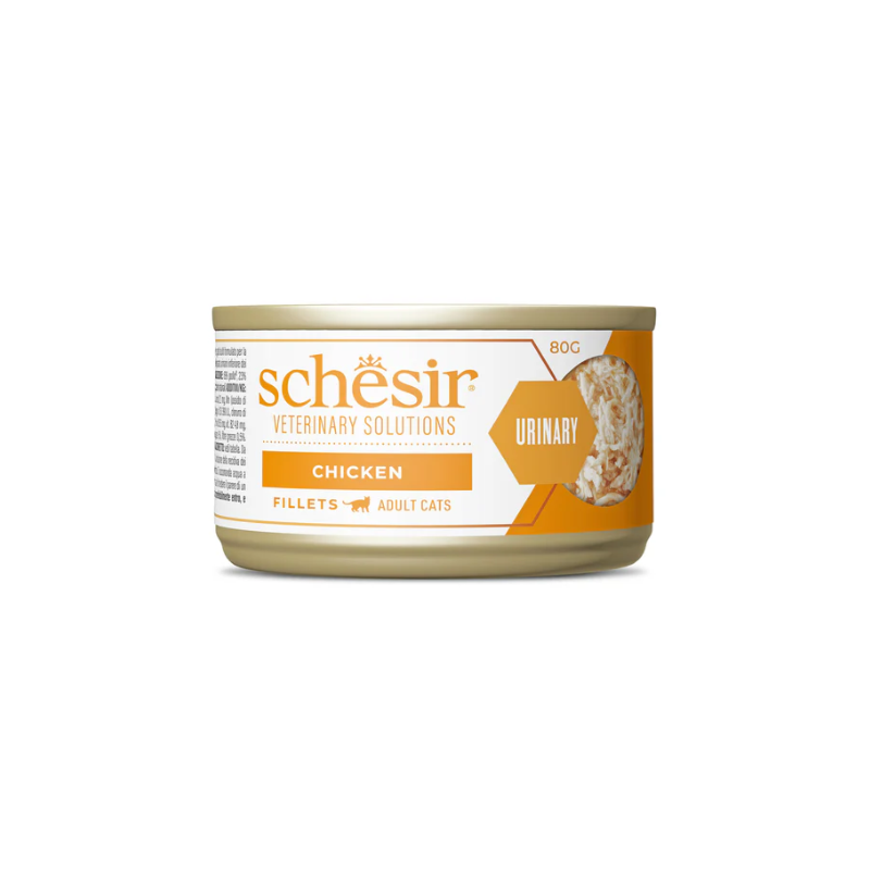 Schesir Veterinary Solution Urinary Filetti al Pollo 80 gr