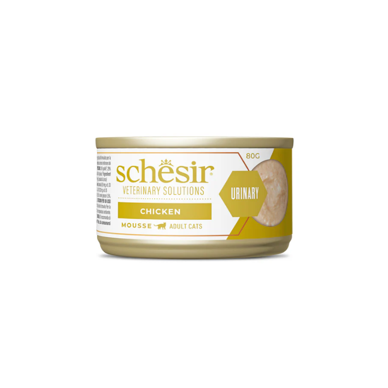 Schesir Veterinary Solution Urinary Mousse al Pollo 80 gr