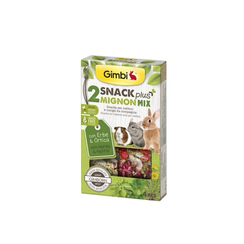Gimbi Snack Plus Mignon Mix 2 x 50 gr