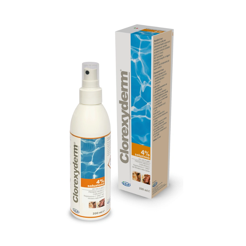 Clorexyderm soluzione 4% 200 ml