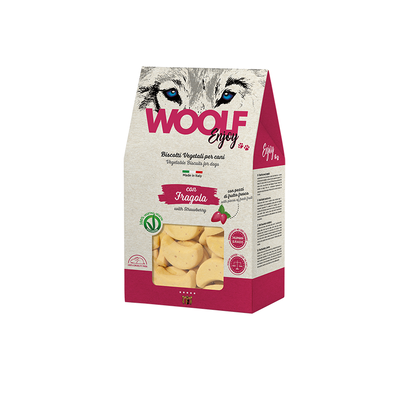 Woolf Biscotti Fragola 400 gr