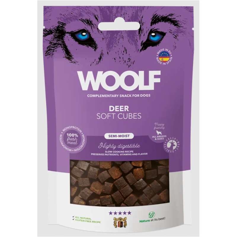 Woolf Soft Cubes Cervo 100 gr