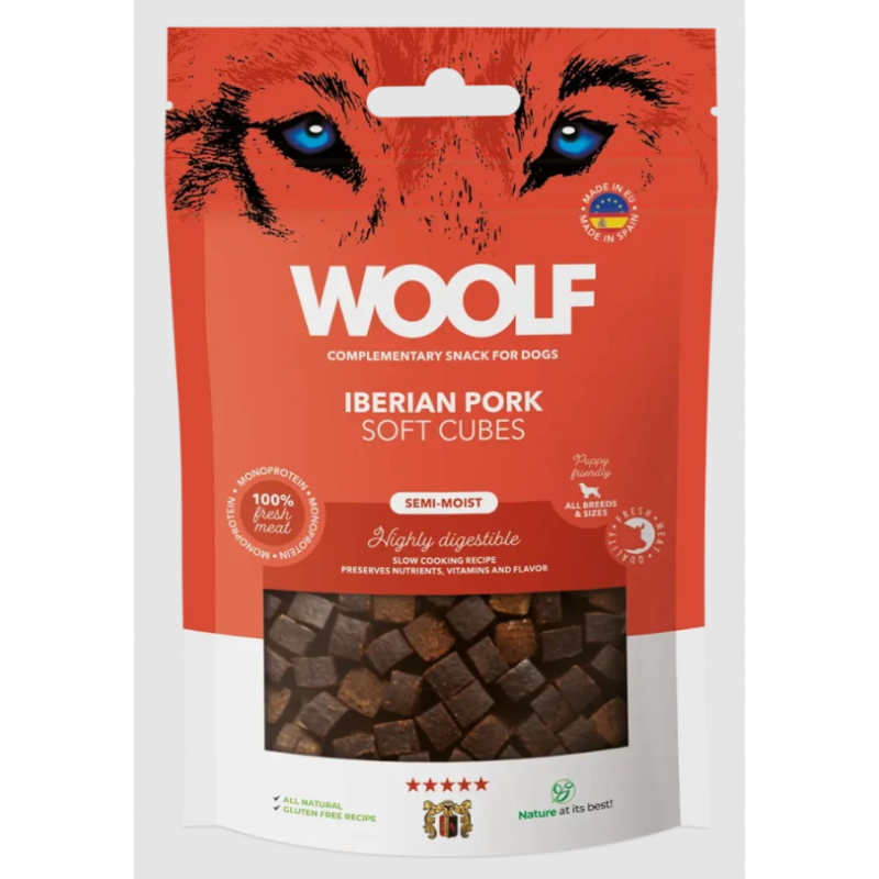Woolf Soft Cubes Maiale Iberico 100 gr