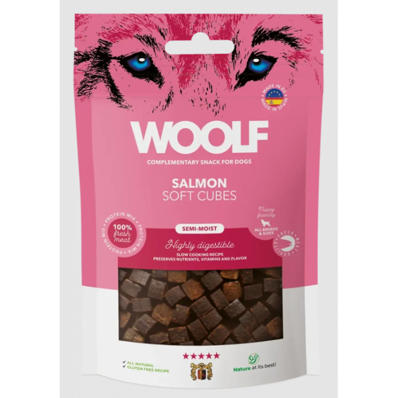 Woolf Soft Cubes Salmone 100 gr