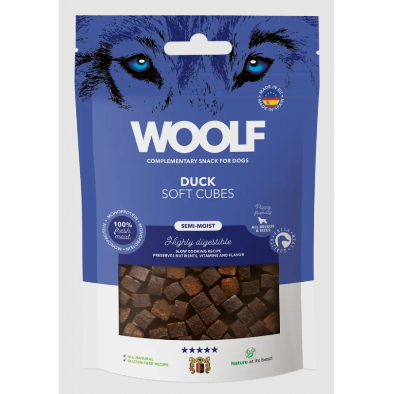 Woolf Soft Cubes Anatra 100 gr