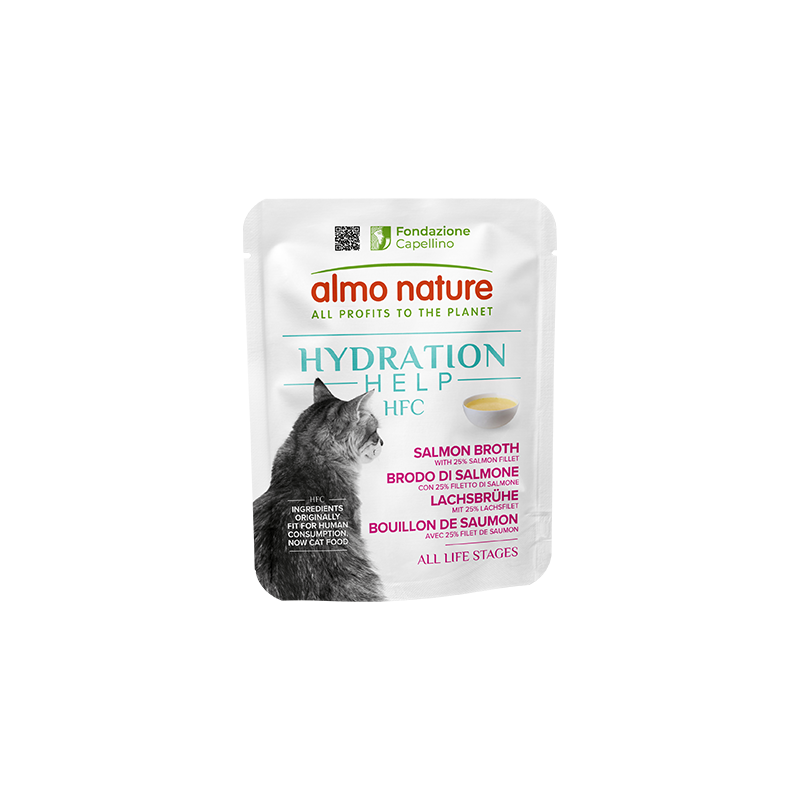 HFC Hydration Help Brodo di Salmone con Filetto di Salmone 50 gr